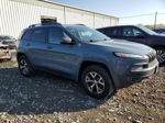 2014 Jeep Cherokee Trailhawk Бирюзовый vin: 1C4PJMBS8EW286279