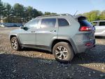 2014 Jeep Cherokee Trailhawk Teal vin: 1C4PJMBS8EW286279