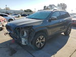 2015 Jeep Cherokee Trailhawk Charcoal vin: 1C4PJMBS8FW524844