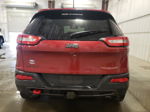 2015 Jeep Cherokee Trailhawk Red vin: 1C4PJMBS8FW661945