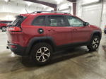 2015 Jeep Cherokee Trailhawk Red vin: 1C4PJMBS8FW661945