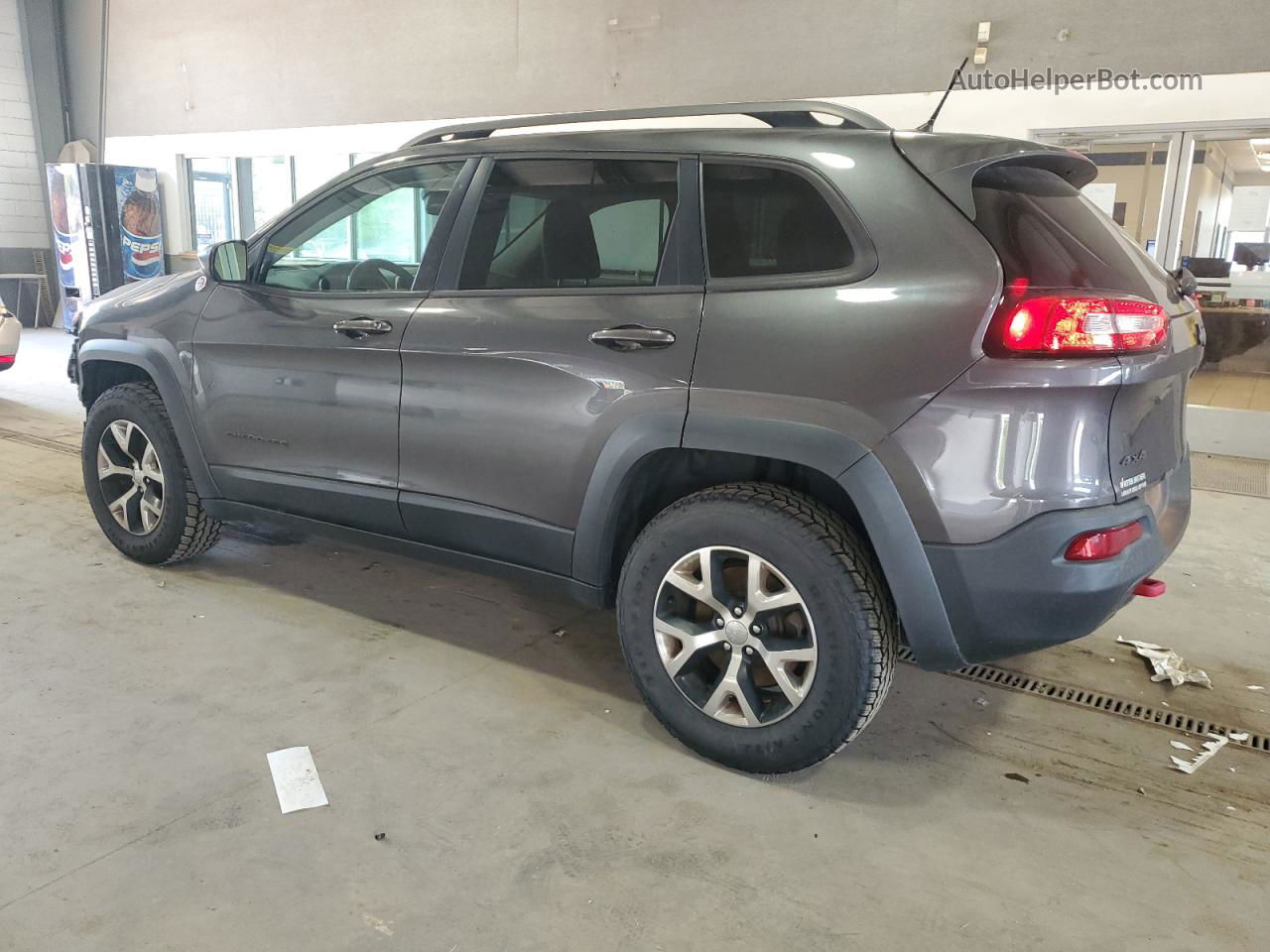 2015 Jeep Cherokee Trailhawk Угольный vin: 1C4PJMBS8FW680687