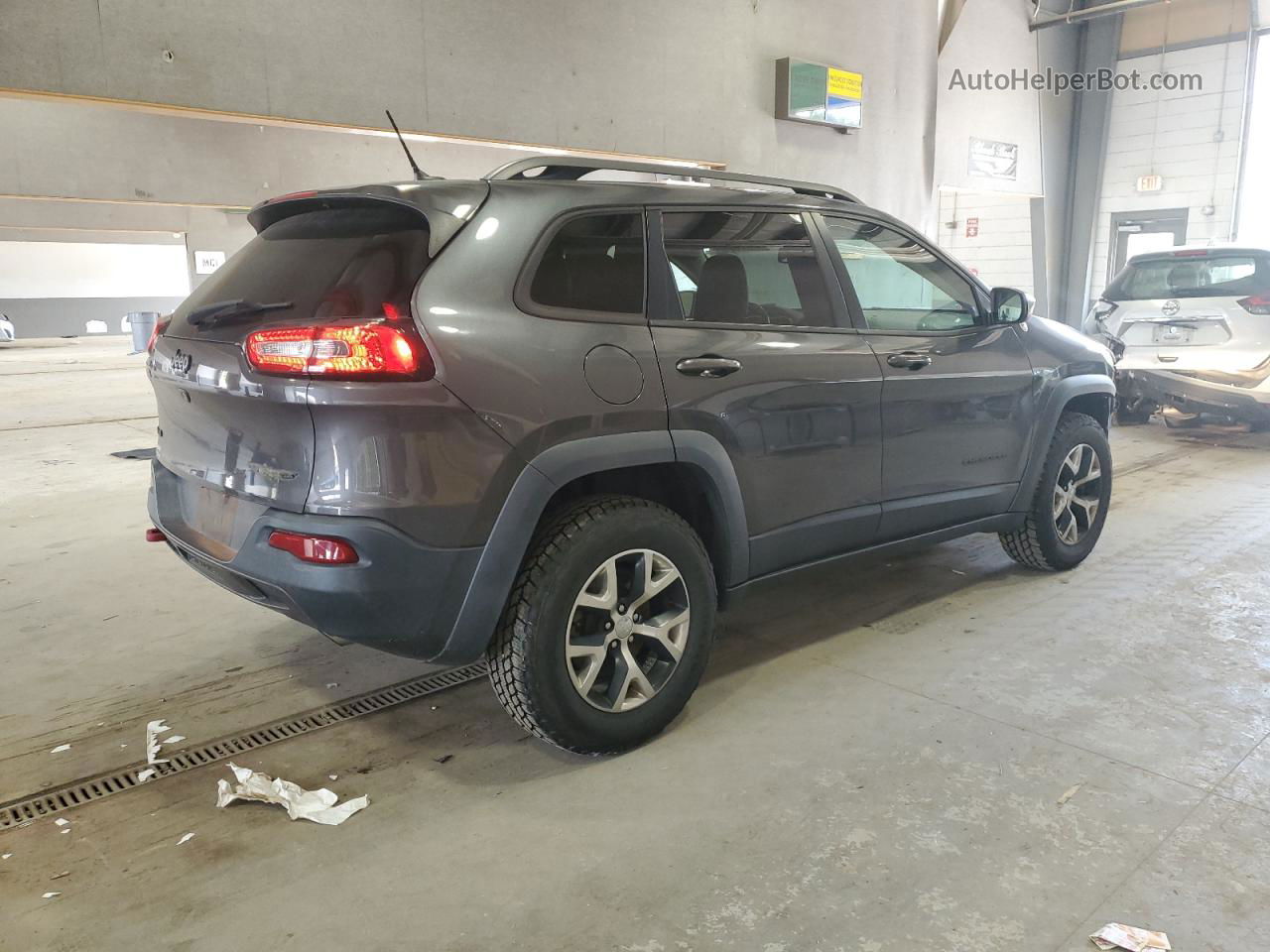 2015 Jeep Cherokee Trailhawk Угольный vin: 1C4PJMBS8FW680687