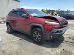 2015 Jeep Cherokee Trailhawk Red vin: 1C4PJMBS8FW778523