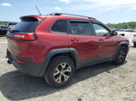 2015 Jeep Cherokee Trailhawk Красный vin: 1C4PJMBS8FW778523