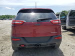 2015 Jeep Cherokee Trailhawk Red vin: 1C4PJMBS8FW778523