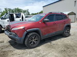 2015 Jeep Cherokee Trailhawk Red vin: 1C4PJMBS8FW778523