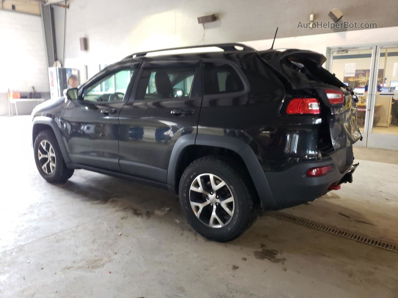 2016 Jeep Cherokee Trailhawk Черный vin: 1C4PJMBS8GW262194