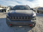 2016 Jeep Cherokee Trailhawk Blue vin: 1C4PJMBS8GW306033