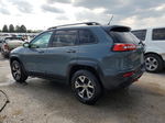 2014 Jeep Cherokee Trailhawk Gray vin: 1C4PJMBS9EW134866