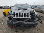 2014 Jeep Cherokee Trailhawk Silver vin: 1C4PJMBS9EW236832