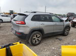 2014 Jeep Cherokee Trailhawk Silver vin: 1C4PJMBS9EW236832