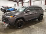 2015 Jeep Cherokee Trailhawk Угольный vin: 1C4PJMBS9FW600684