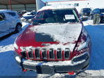 2015 Jeep Cherokee Trailhawk Бордовый vin: 1C4PJMBS9FW654759