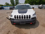 2016 Jeep Cherokee Trailhawk White vin: 1C4PJMBS9GW358397