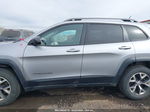 2014 Jeep Cherokee Trailhawk Серебряный vin: 1C4PJMBSXEW159274