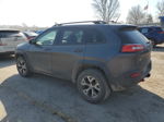 2014 Jeep Cherokee Trailhawk Серый vin: 1C4PJMBSXEW179699