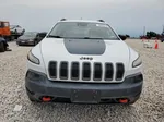 2016 Jeep Cherokee Trailhawk White vin: 1C4PJMBSXGW111003