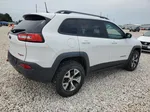 2016 Jeep Cherokee Trailhawk White vin: 1C4PJMBSXGW111003