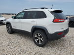 2016 Jeep Cherokee Trailhawk White vin: 1C4PJMBSXGW111003