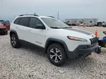 2016 Jeep Cherokee Trailhawk White vin: 1C4PJMBSXGW111003