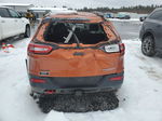 2016 Jeep Cherokee Trailhawk Orange vin: 1C4PJMBSXGW227625