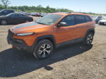 2016 Jeep Cherokee Trailhawk Orange vin: 1C4PJMBSXGW306311