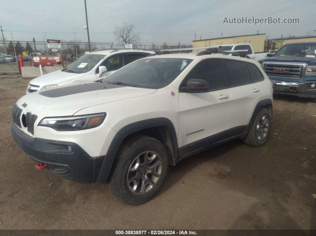 2019 Jeep Cherokee Trailhawk 4x4 Белый vin: 1C4PJMBX0KD102035