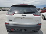 2019 Jeep Cherokee Trailhawk White vin: 1C4PJMBX0KD132295