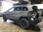 2019 Jeep Cherokee Trailhawk Gray vin: 1C4PJMBX0KD182646