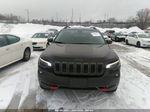 2019 Jeep Cherokee Trailhawk 4x4 Black vin: 1C4PJMBX0KD418843