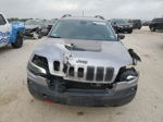 2019 Jeep Cherokee Trailhawk Silver vin: 1C4PJMBX1KD159246