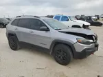 2019 Jeep Cherokee Trailhawk Silver vin: 1C4PJMBX1KD159246