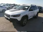 2021 Jeep Cherokee Trailhawk White vin: 1C4PJMBX1MD124029