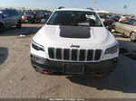 2021 Jeep Cherokee Trailhawk White vin: 1C4PJMBX1MD124029