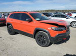 2021 Jeep Cherokee Trailhawk Orange vin: 1C4PJMBX2MD129109