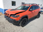 2021 Jeep Cherokee Trailhawk Orange vin: 1C4PJMBX2MD194753