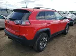 2019 Jeep Cherokee Trailhawk Red vin: 1C4PJMBX3KD200184