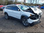 2019 Jeep Cherokee Trailhawk 4x4 White vin: 1C4PJMBX3KD298567