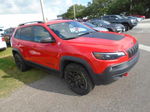 2019 Jeep Cherokee Trailhawk Red vin: 1C4PJMBX3KD303377