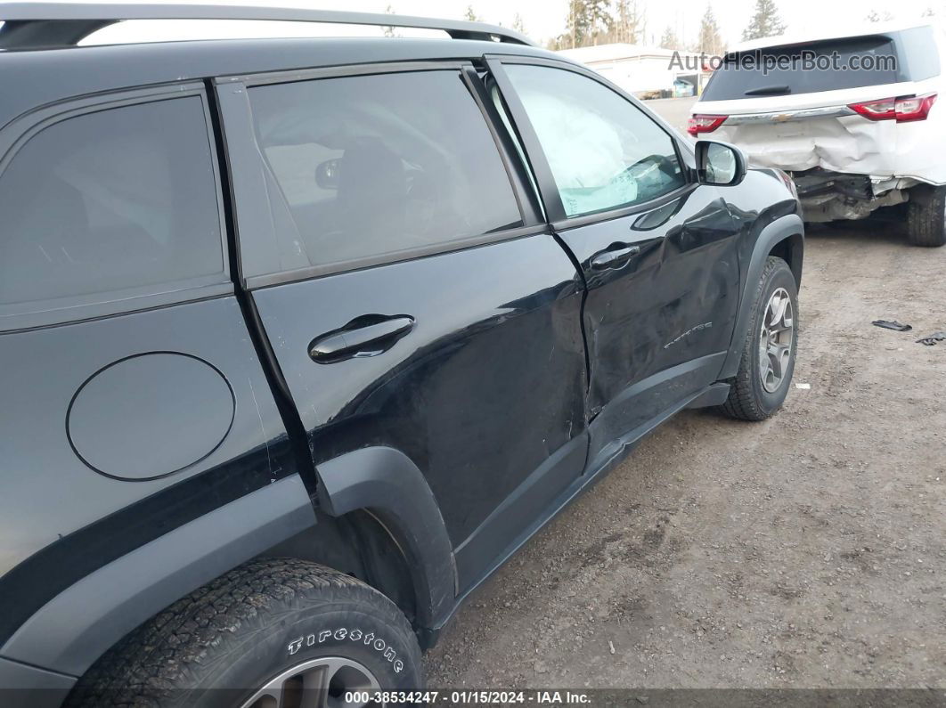 2021 Jeep Cherokee Trailhawk 4x4 Black vin: 1C4PJMBX3MD129605