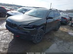 2021 Jeep Cherokee Trailhawk 4x4 Green vin: 1C4PJMBX3MD182398