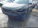 2021 Jeep Cherokee Trailhawk 4x4 Green vin: 1C4PJMBX3MD182398