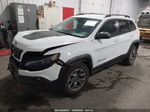 2021 Jeep Cherokee Trailhawk 4x4 White vin: 1C4PJMBX4MD123814