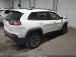 2021 Jeep Cherokee Trailhawk 4x4 White vin: 1C4PJMBX4MD123814