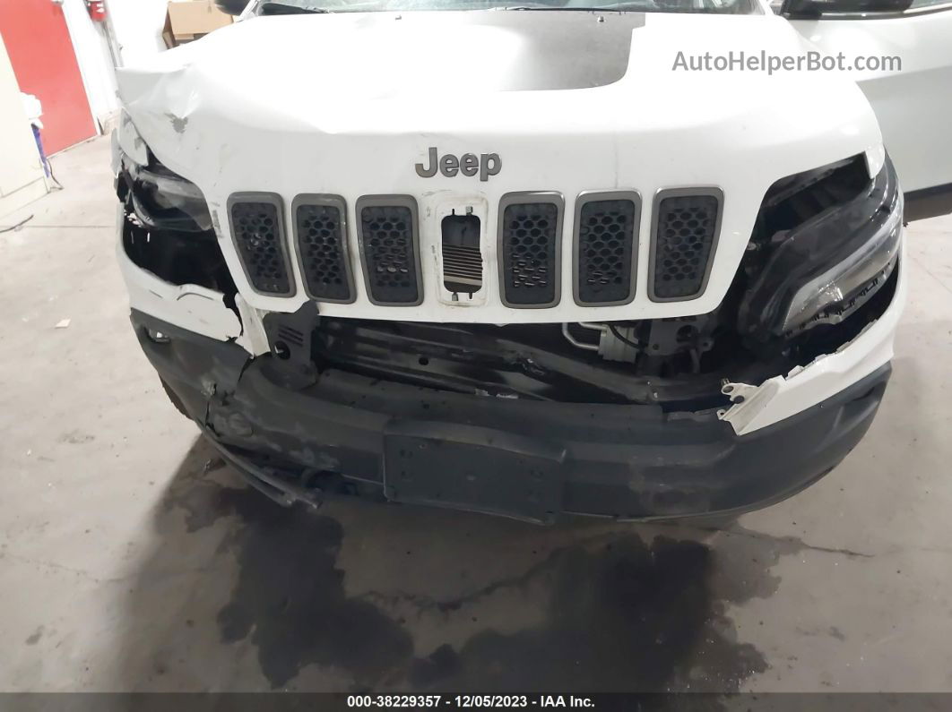 2021 Jeep Cherokee Trailhawk 4x4 White vin: 1C4PJMBX4MD123814