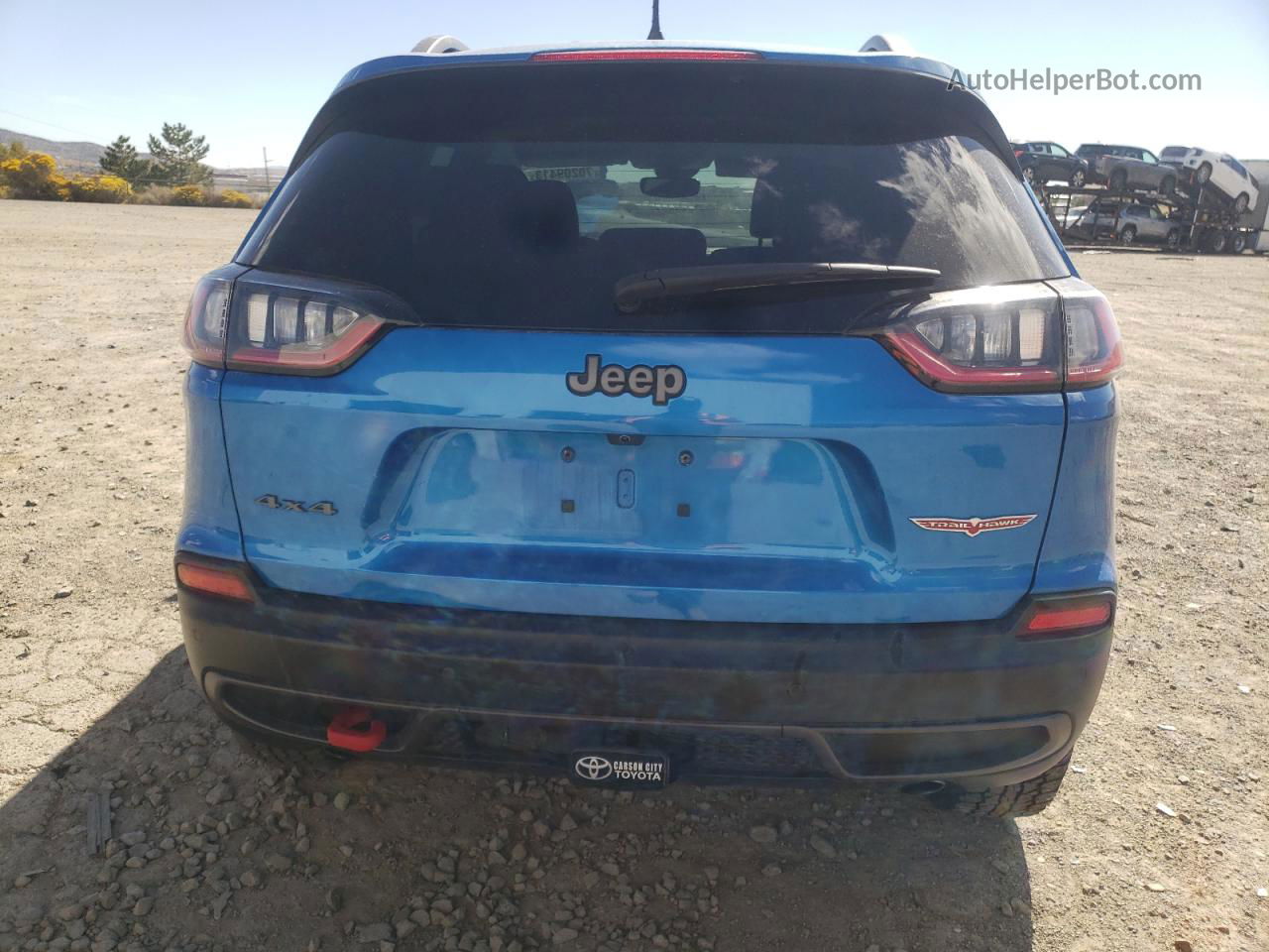 2021 Jeep Cherokee Trailhawk Black vin: 1C4PJMBX4MD159745