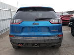 2021 Jeep Cherokee Trailhawk Blue vin: 1C4PJMBX4MD181731