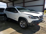 2019 Jeep Cherokee Trailhawk White vin: 1C4PJMBX5KD198146