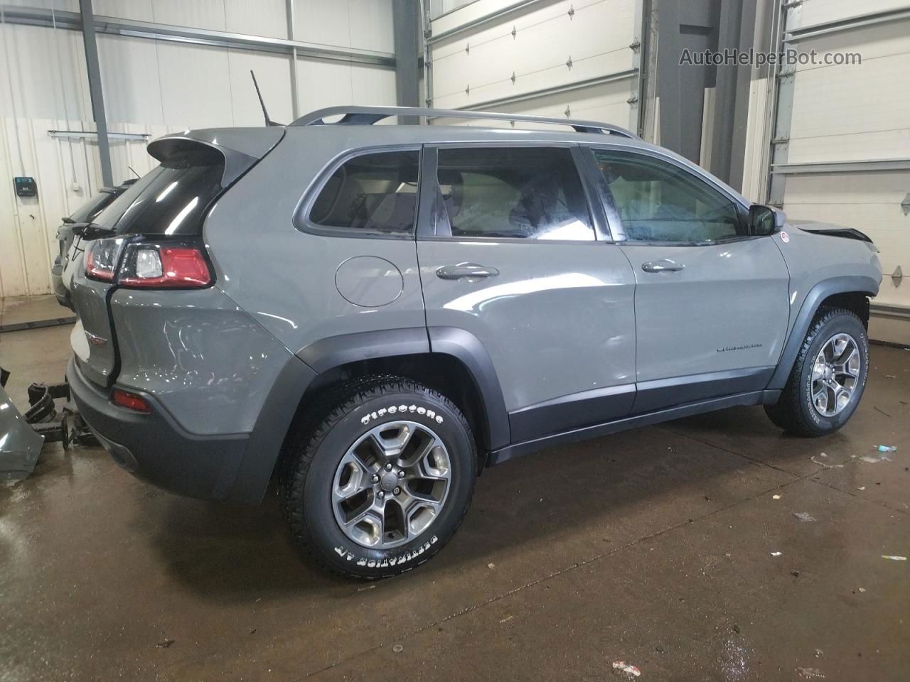 2019 Jeep Cherokee Trailhawk Черный vin: 1C4PJMBX5KD415680